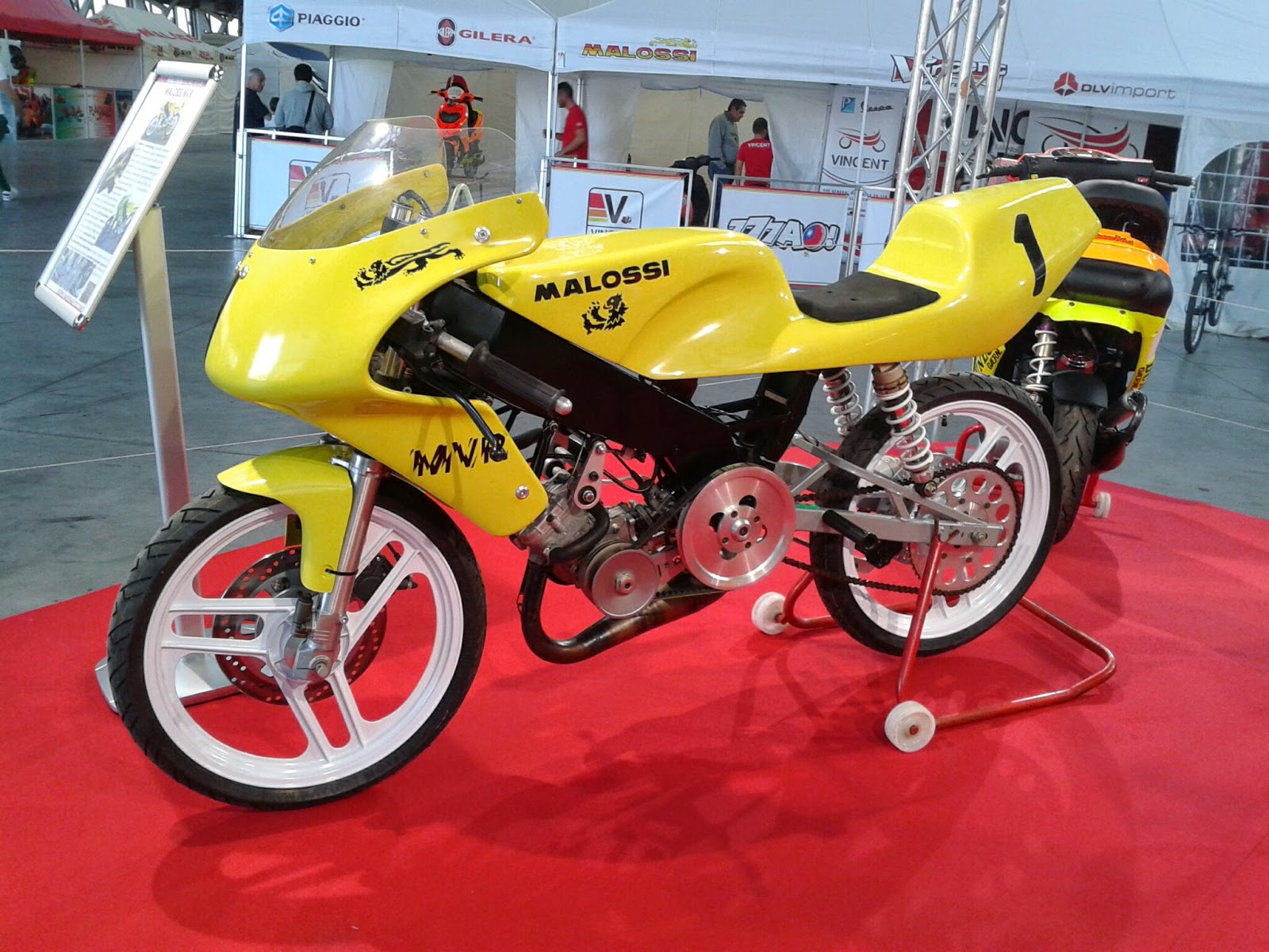 Malossi V-frame Racing (MVR) de 1992